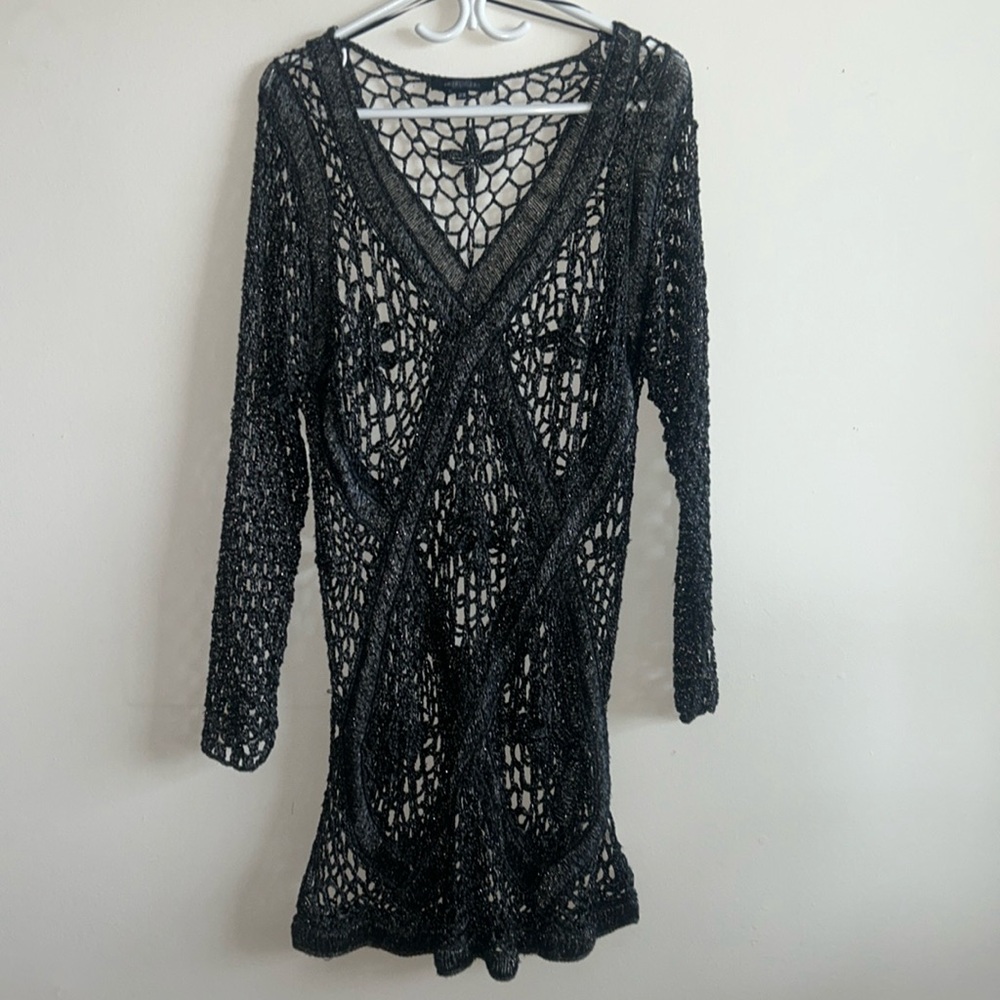 Knitted/Mesh Top (dress)